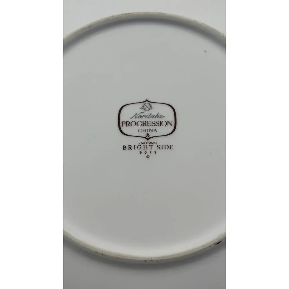 Noritake Progression China Brightside #9079 Japan 8-1/8